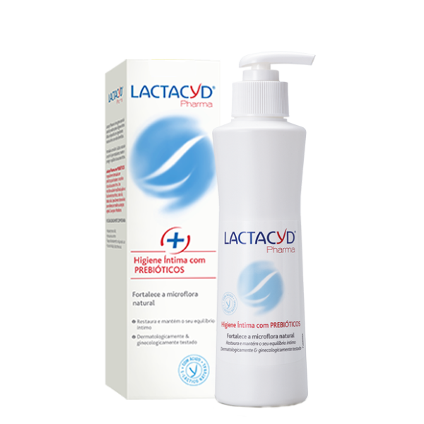 Lactacyd Pharma com Prebióticos - Higiene Íntima 250ml